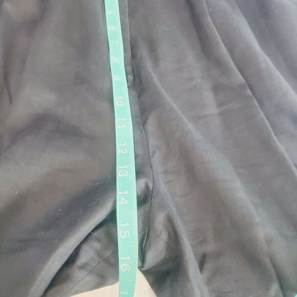 Whitham & Whyte Women's Black Dress Pants Pleated Front Straight Leg 14 (C-2) - Picture 9 of 10